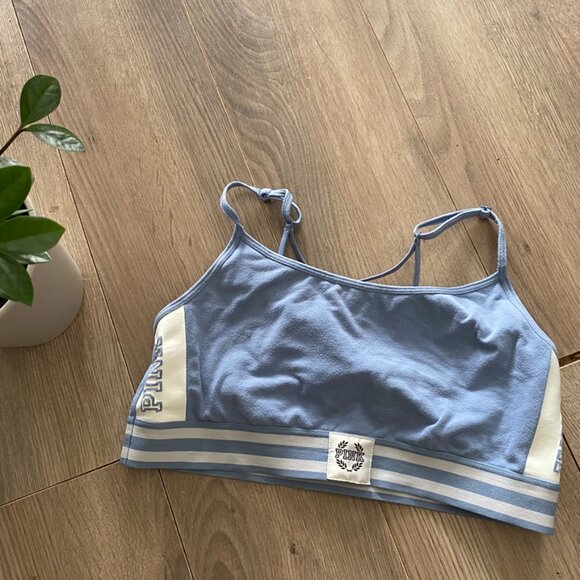 PINK (By Victoria’s Secret) Blue Wireless Bralette - Picture 2 of 11